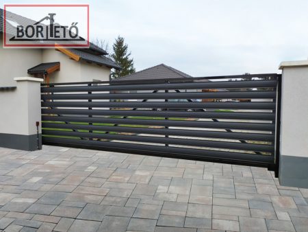 Íves kerítés léc  két oldalon matt felület 11,5 cm széles  4 db rögzítőcsavarral ingyenes szállítással!